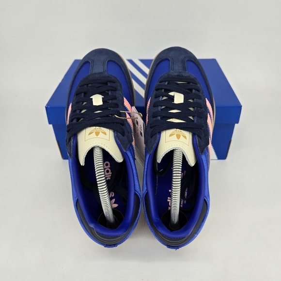 New adidas Samba OG 'Lucid Blue Night Indigo Satin' Women's Shoes Size 7 - Picture 5 of 8